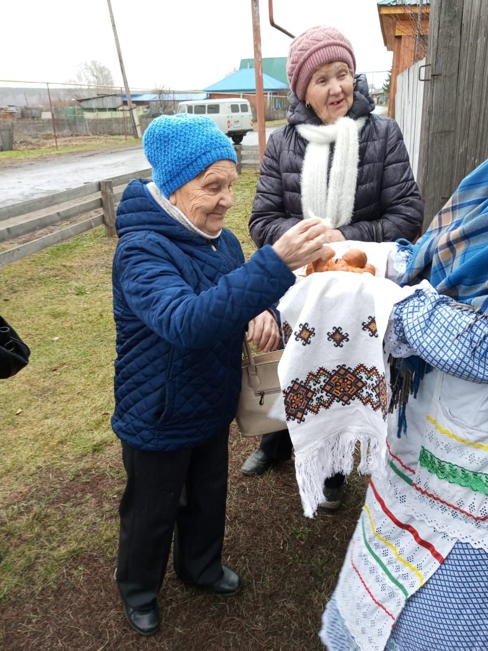 Посещение "Русской избы"